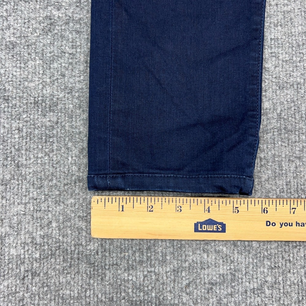 Monfrere Jeans Men 34X30 Blue Denim Stretch Greyson Skinny Fit Garment Dyed Dark - Picture 2 of 10
